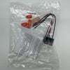 System Sensor EOLR-1 smoke detector with alarm and sensors, mounted on a ceiling for fire detection.