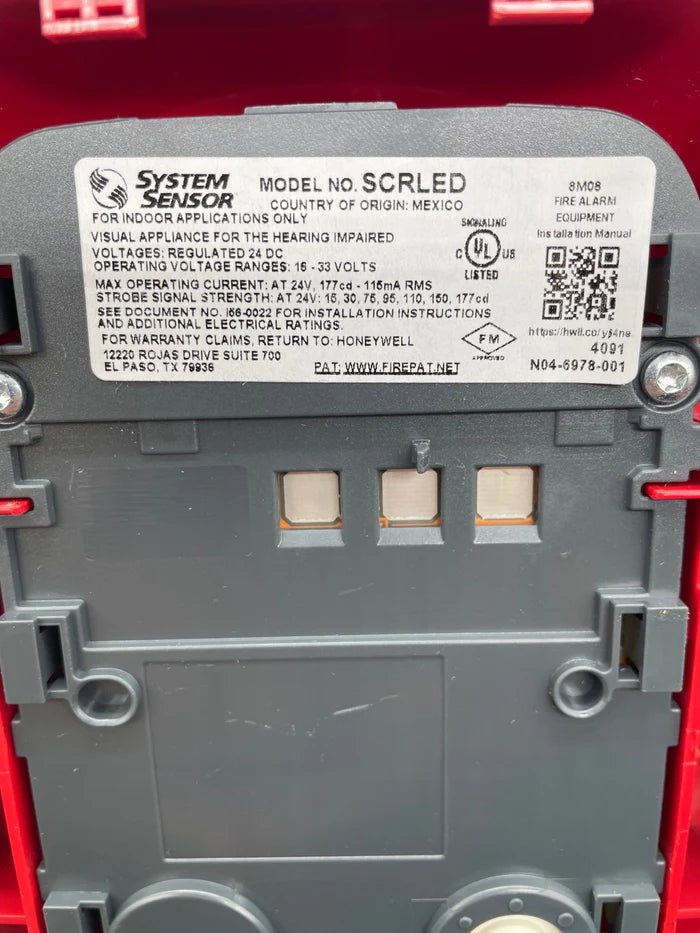 System SensorSCRLED
