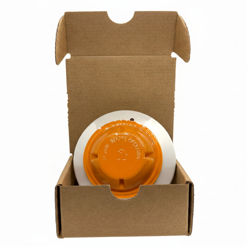System Sensor 2151 smoke detector with alarm and mounting bracket, designed for fire safety applications.