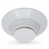 System Sensor 2351B fire alarm detector mounted on ceiling, with a white circular design for residential or commercial use.