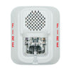 System Sensor P2WL-LF wireless photoelectric smoke detector with mounting base, designed for residential fire safety.