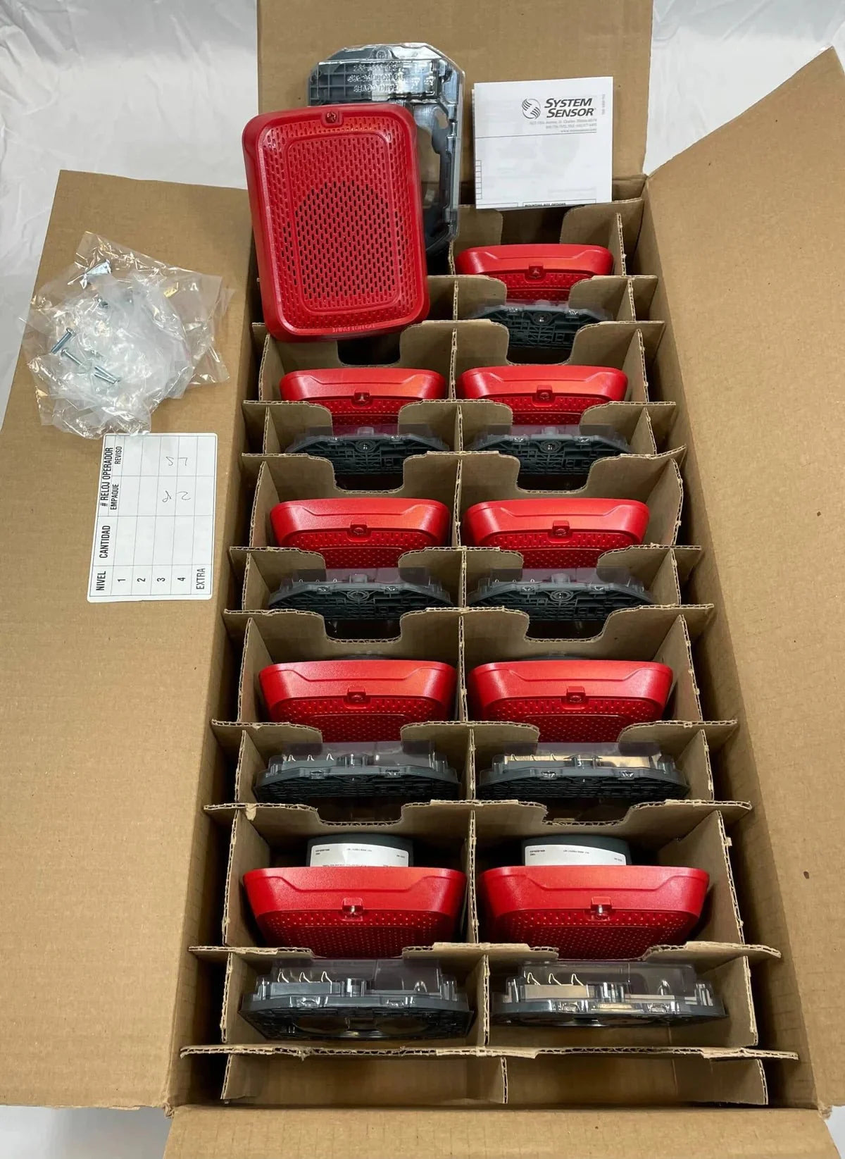System Sensor SPRL-BP10 Bulk Pack with 10 Single Units