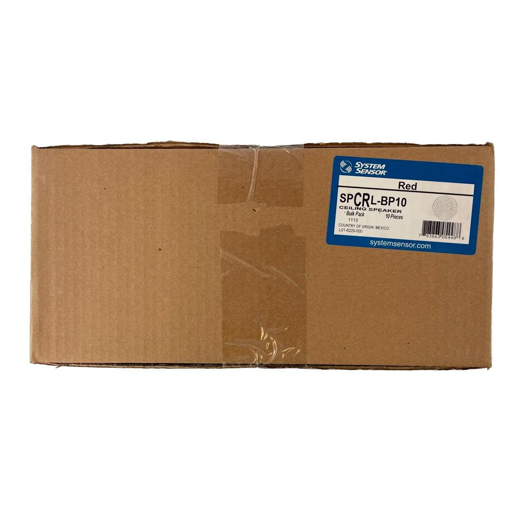 System Sensor SPCRL-BP10 Speaker Red - Bulk Pack with 10 Units - image 2