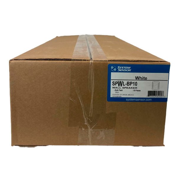 System Sensor SPWL-BP10 Speaker White - Bulk Pack with 10 Units - image 2