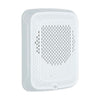 System Sensor SPWL smoke detector with alarm and wiring, mounted on ceiling for fire safety detection.
