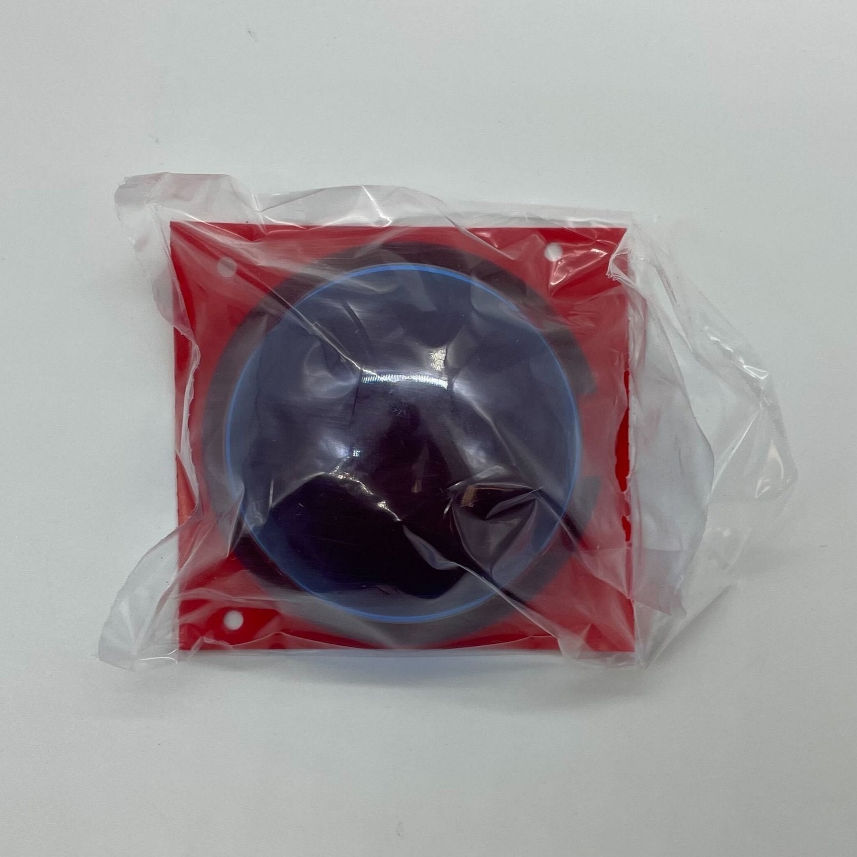 System Sensor ULC LENS-BC fire alarm lens showing clear plastic cover and labeling for fire safety detection.
