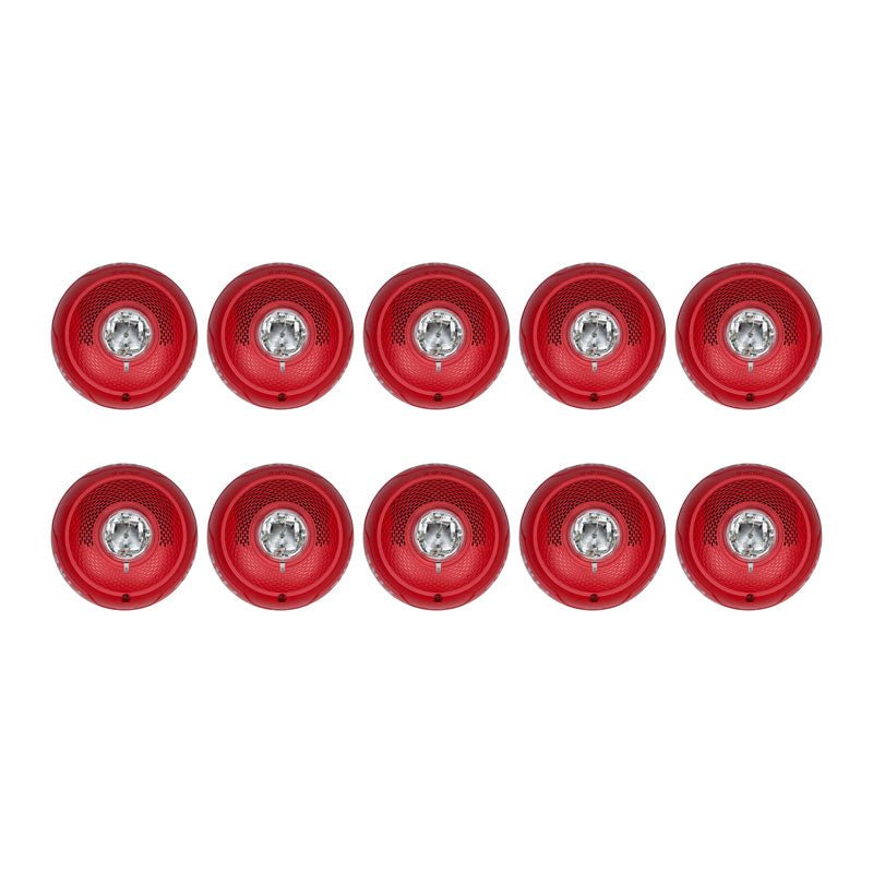 System Sensor SPSCRLED-BP10 Strobe - Bulk Pack with 10 Units