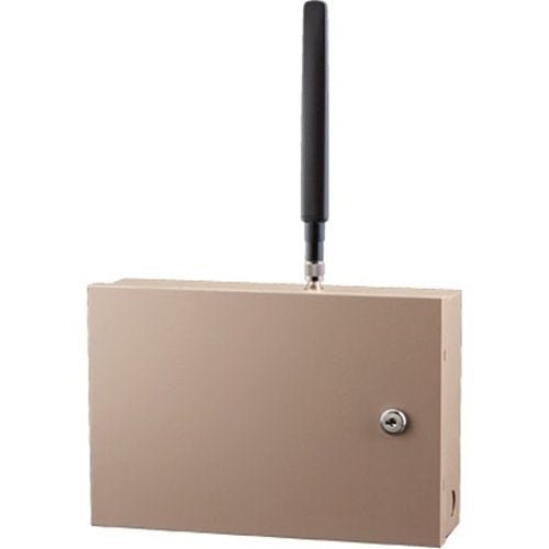 Telguard TG7LA002 security alarm system module by Telguard, showing the device with connection ports and LED indicators.