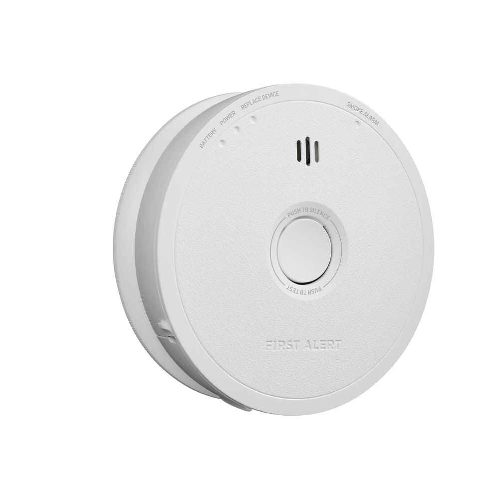 First Alert BRK SM6W01 Hardwired Smoke Alarm with AA Battery Backup