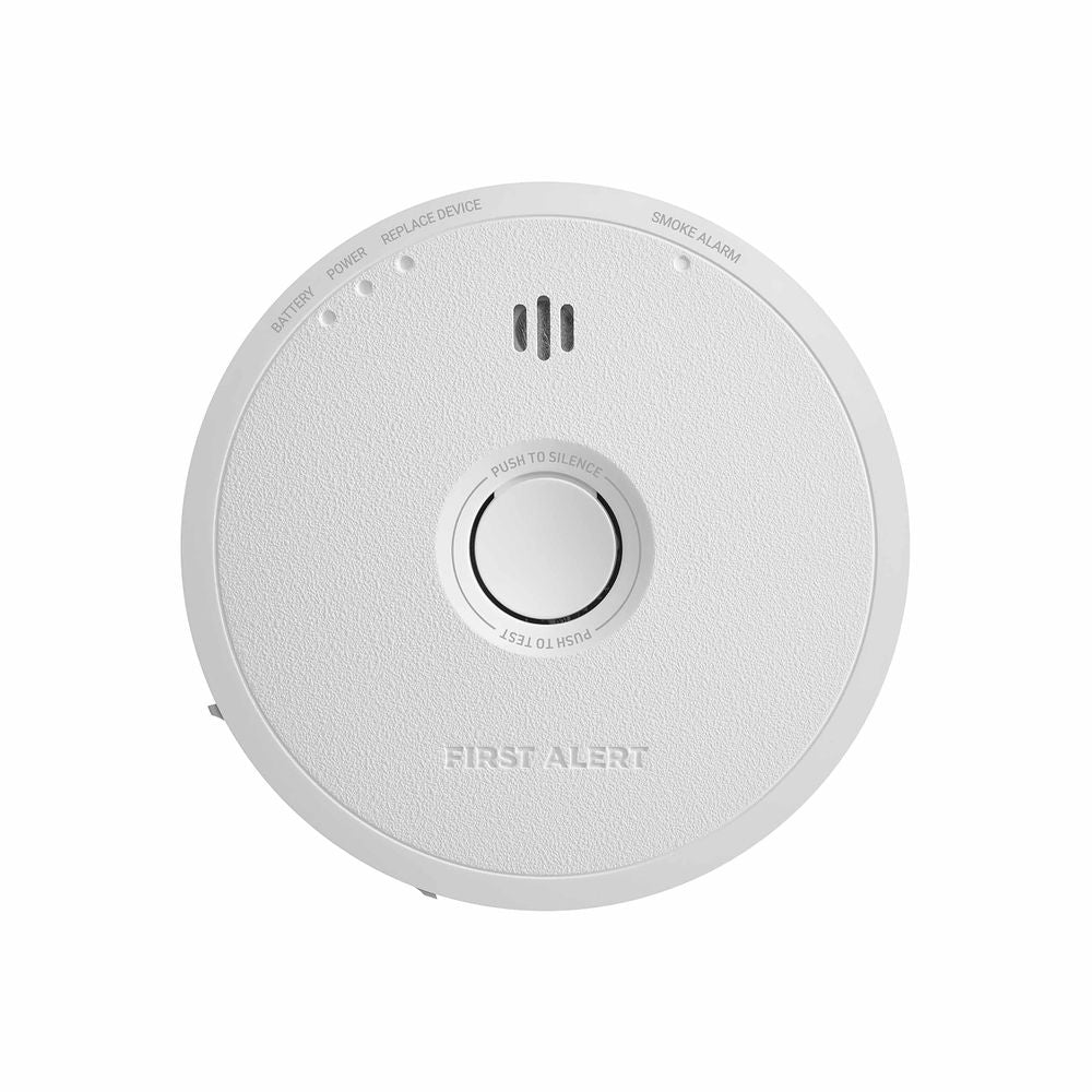 First Alert BRK SM6W01 Hardwired Smoke Alarm with AA Battery Backup - image 2