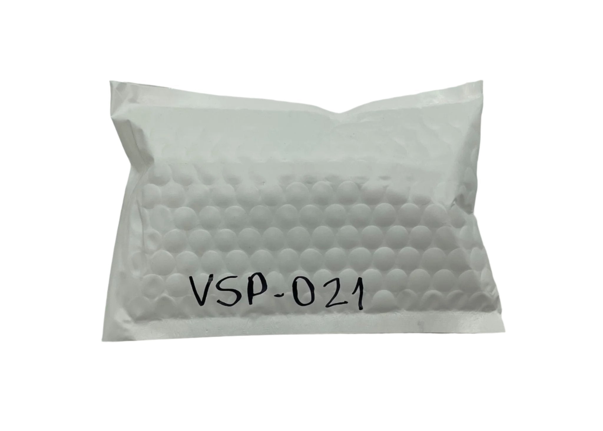 Vesda VSP-021 fire alarm sensor from VESDA, shown as a compact white device with mounting hardware.