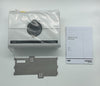 Vesda VLF-500 smoke detector by VESDA, mounted on ceiling, with a sleek white design for early smoke detection.