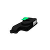 Vesda VSP-722 fire alarm sensor by VESDA, mounted on a ceiling, with detection components visible.