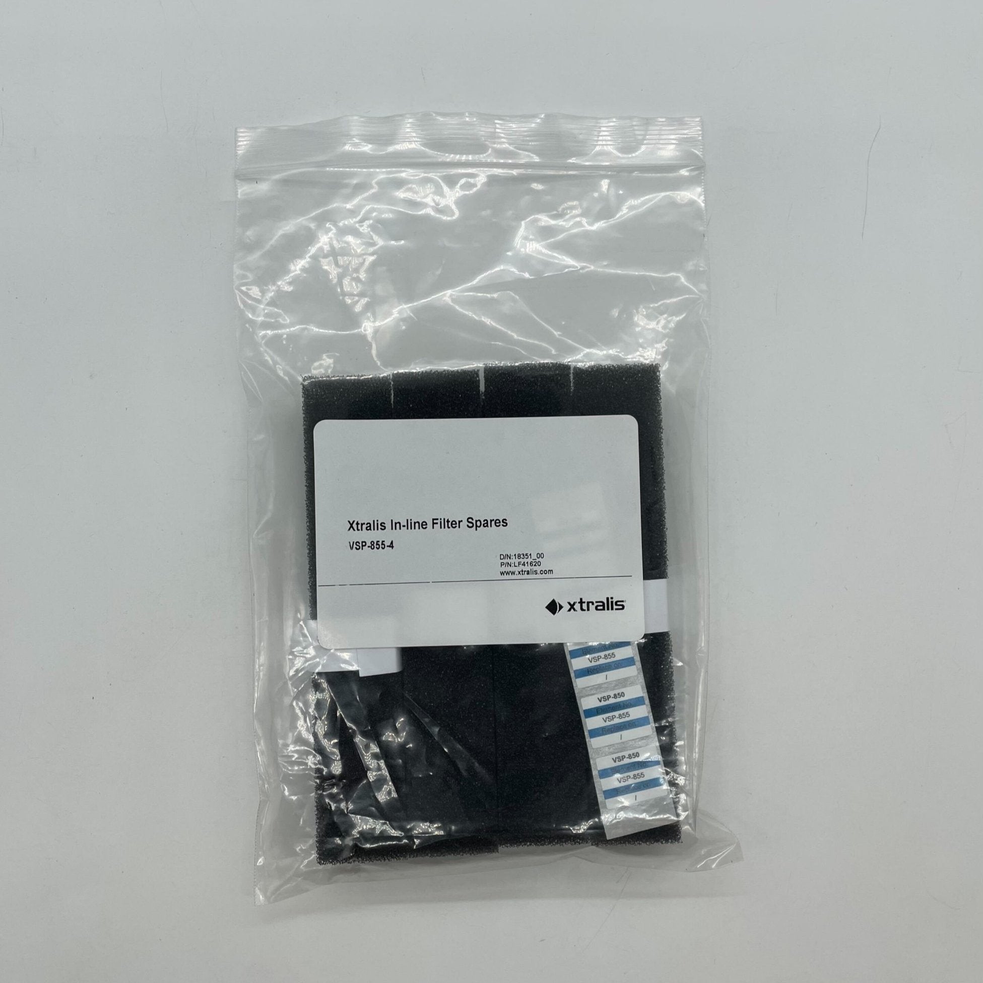 Vesda VSP-855-4 filter from VESDA, shown in the image, designed for air purification and filtration systems.