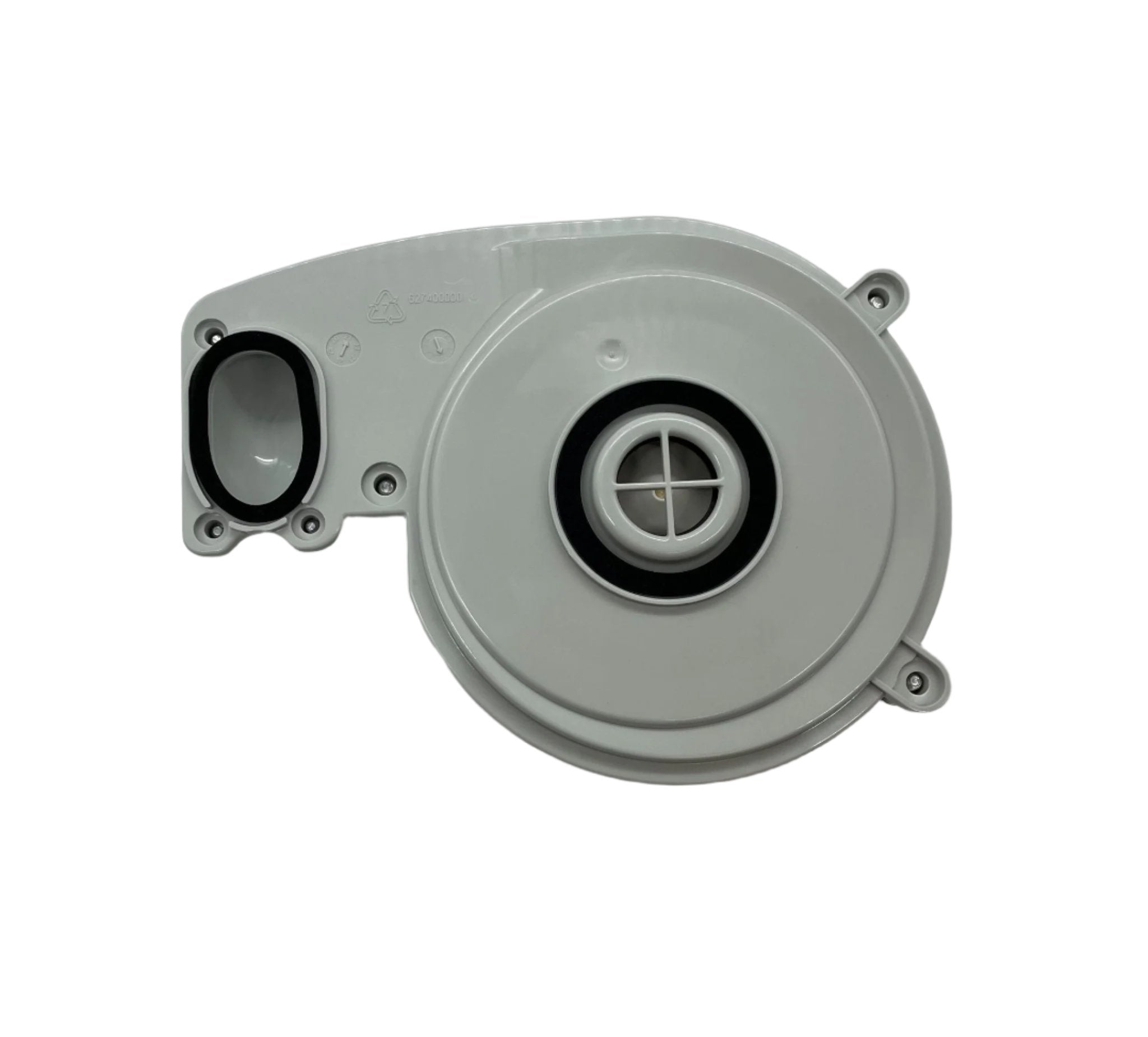 Vesda VSP-963 smoke detector by VESDA, mounted on ceiling, designed for early smoke detection in commercial or industrial spaces.