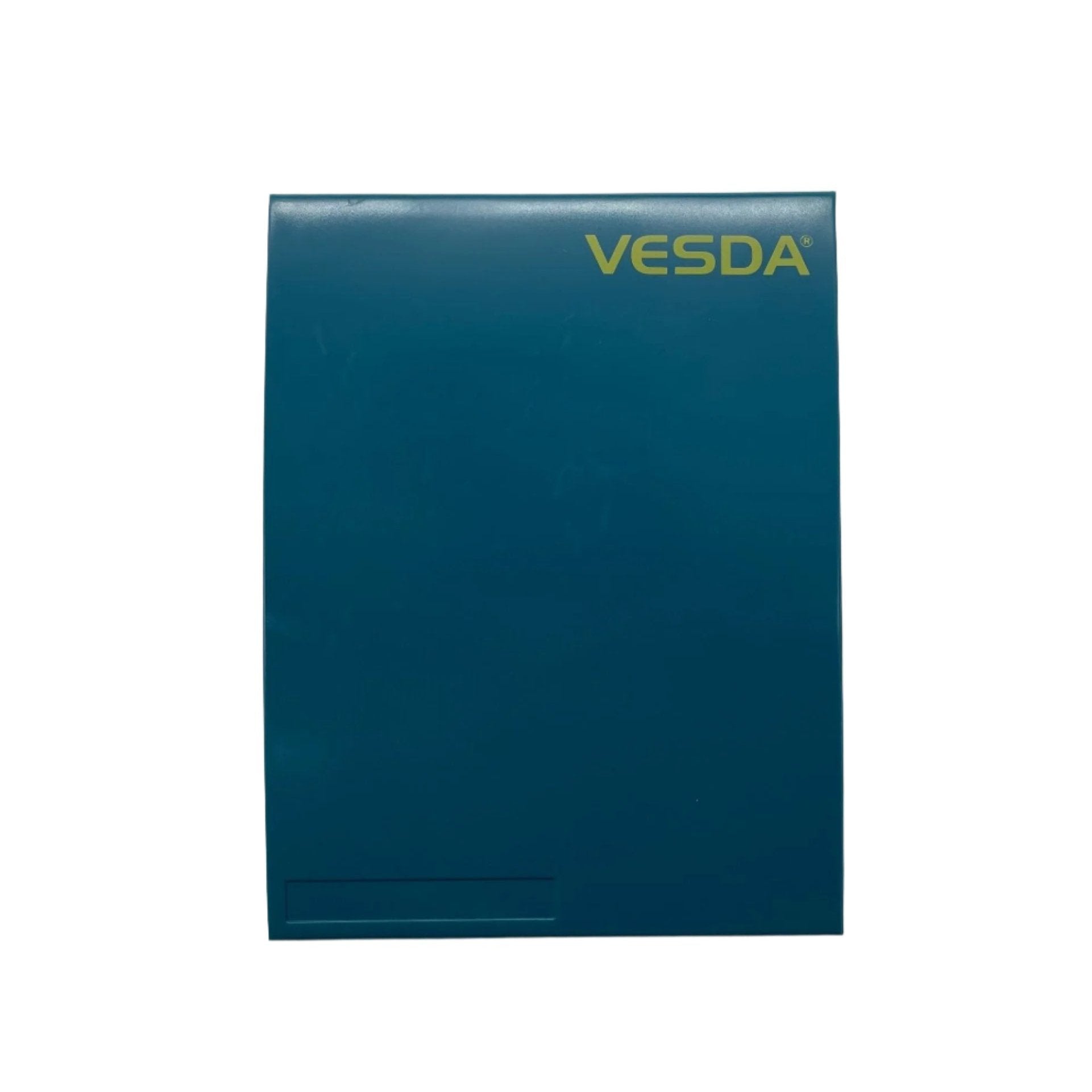 Vesda VSP-000 fire alarm device installed on ceiling, part of VESDA fire detection system for early smoke detection.