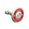 Vesda VSP-981-W smoke detector with white casing, mounted on ceiling, designed for early fire detection by VESDA.