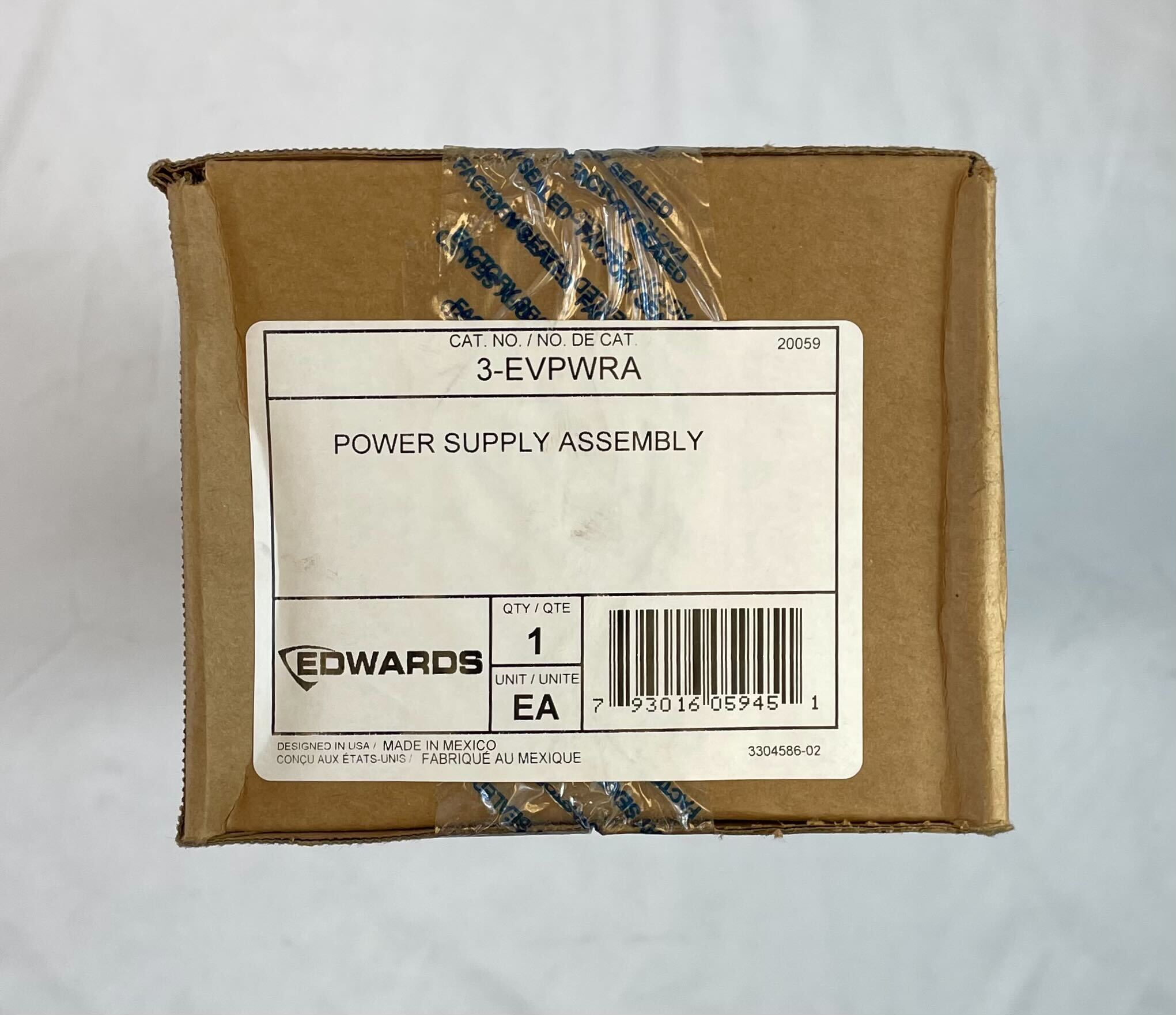 Edwards 3-EVPWRA