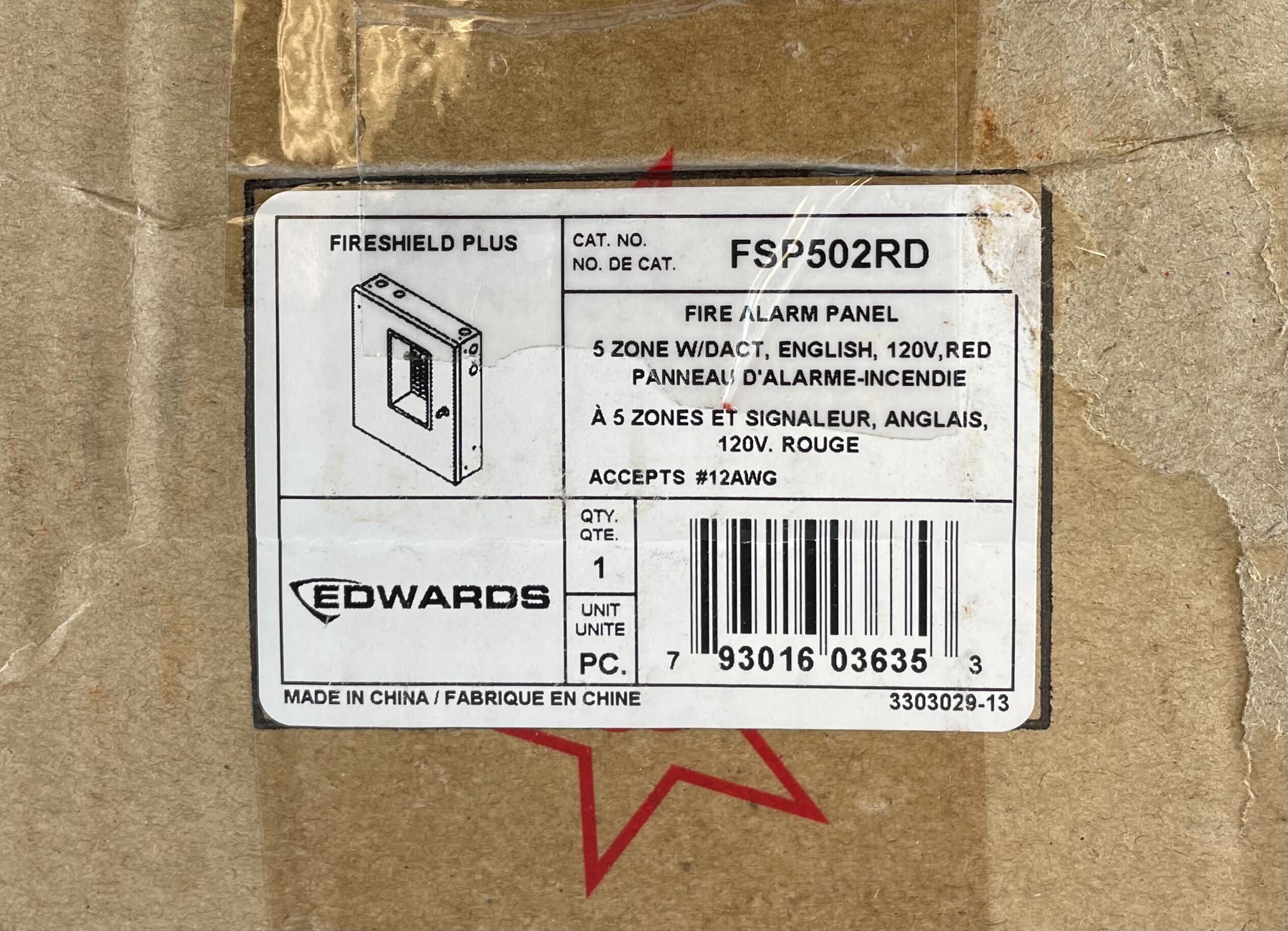 Edwards FSP502RD