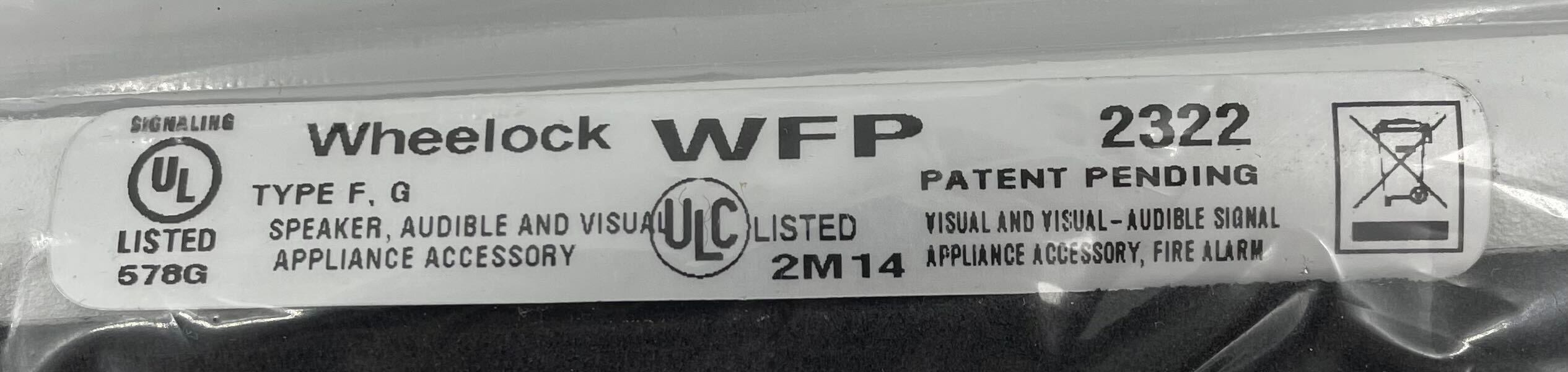 Wheelock WFP-W