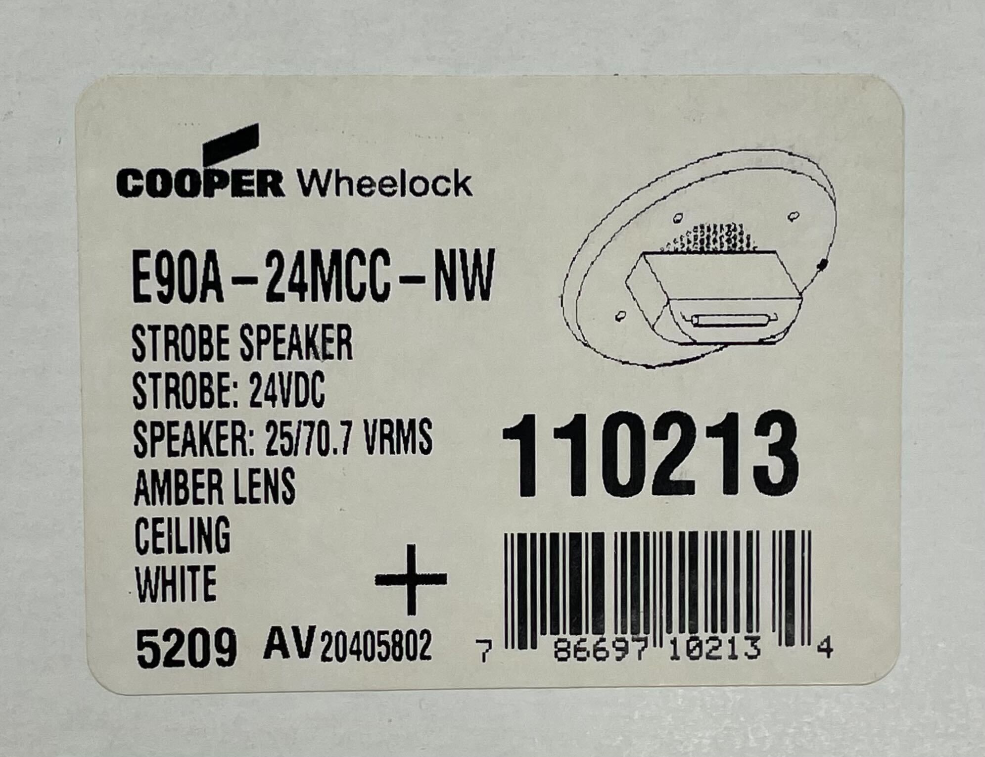 Wheelock E90A-24MCC-NW
