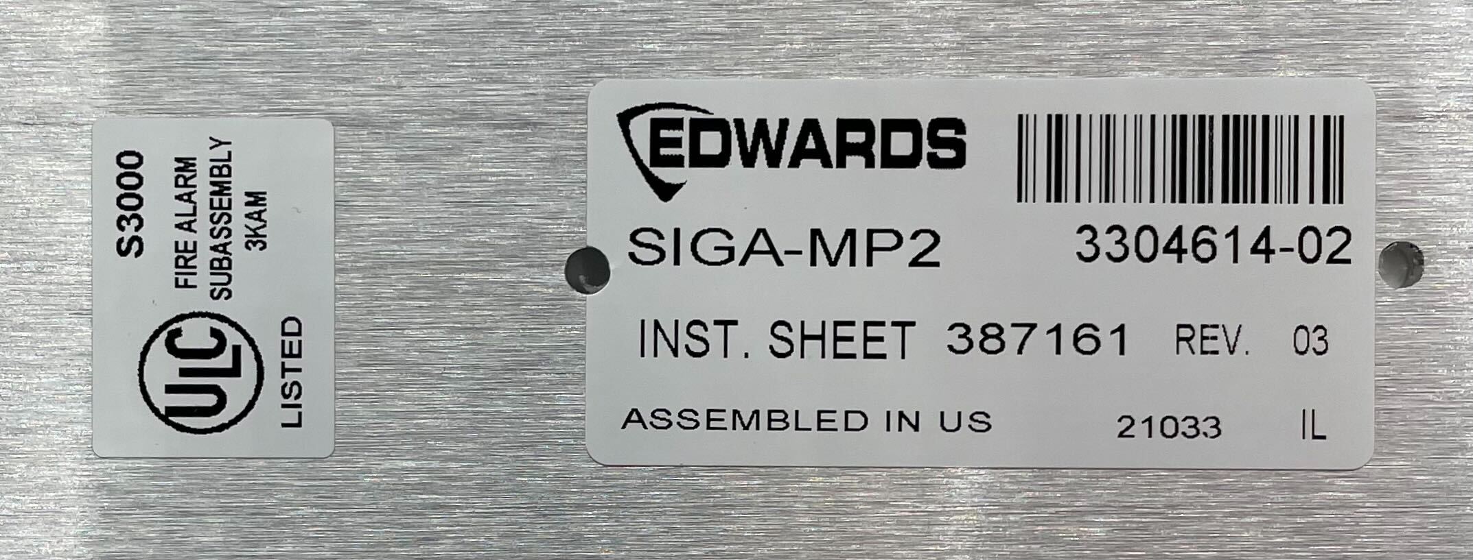 Edwards SIGA-MP2