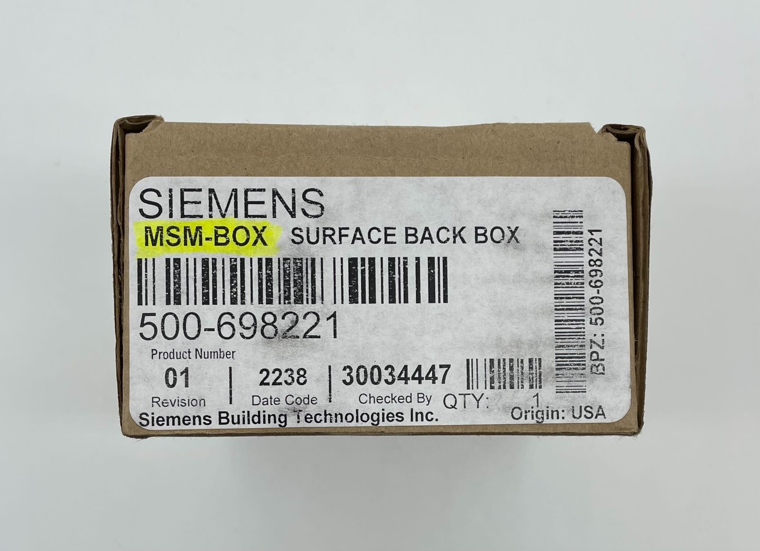 Siemens MSM-BOX