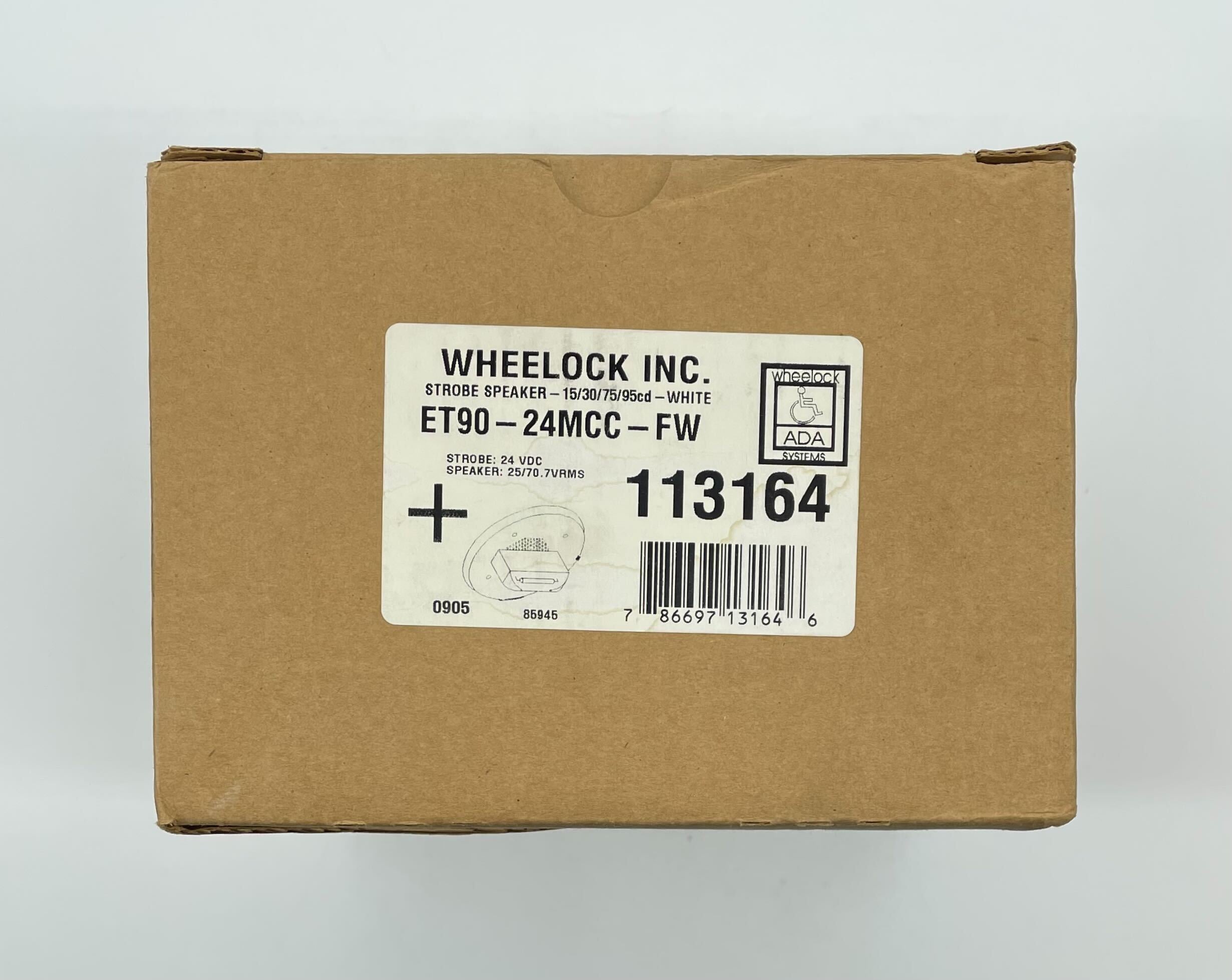 Wheelock ET90-24MCC-FW