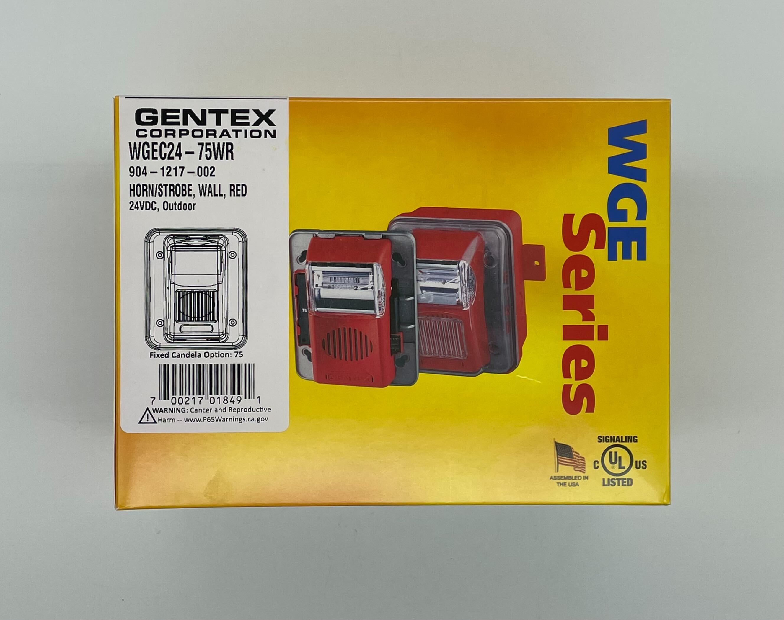 Gentex WGEC24-75WR