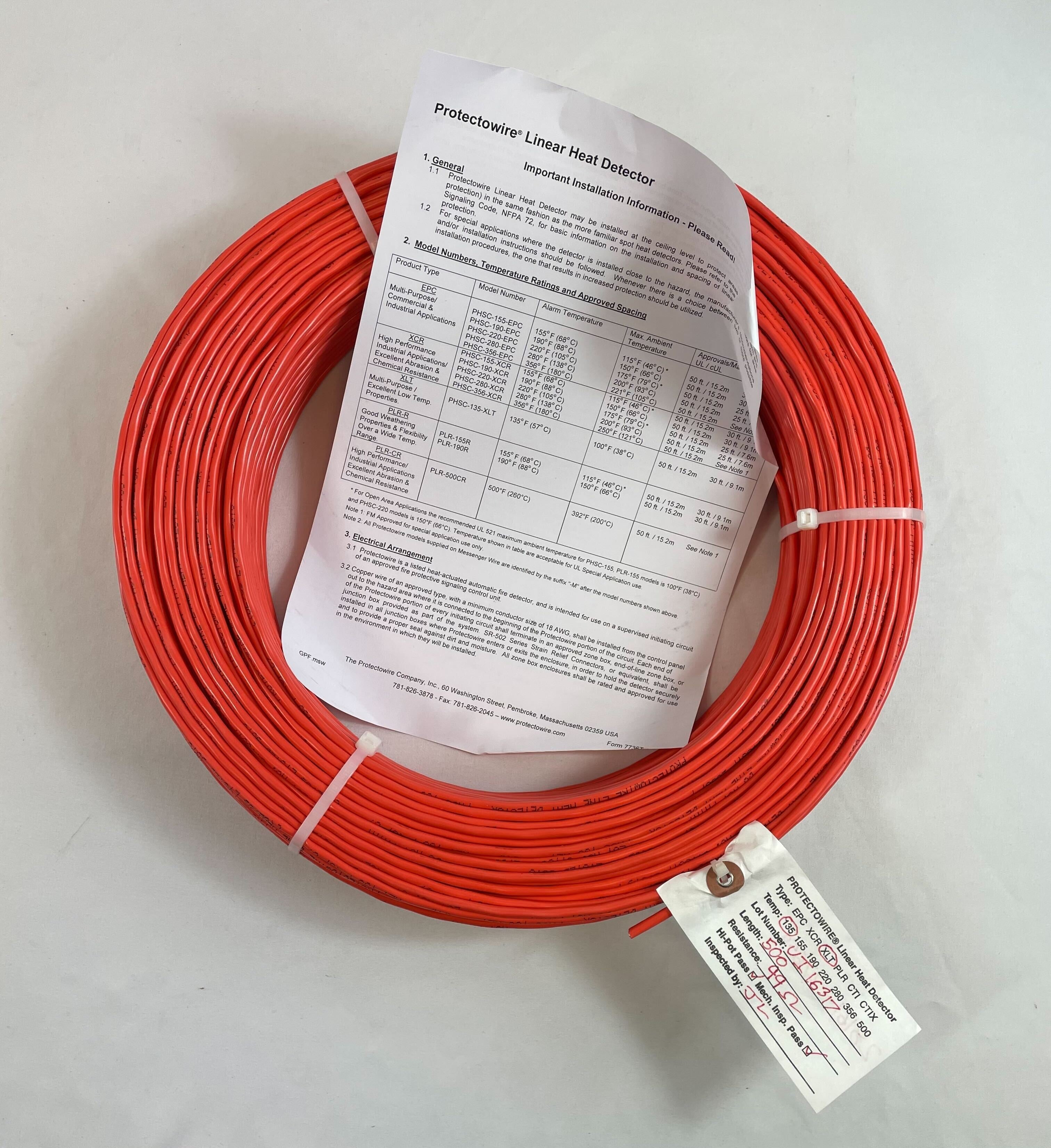 Protectowire PHSC-135-XLT 500 Ft