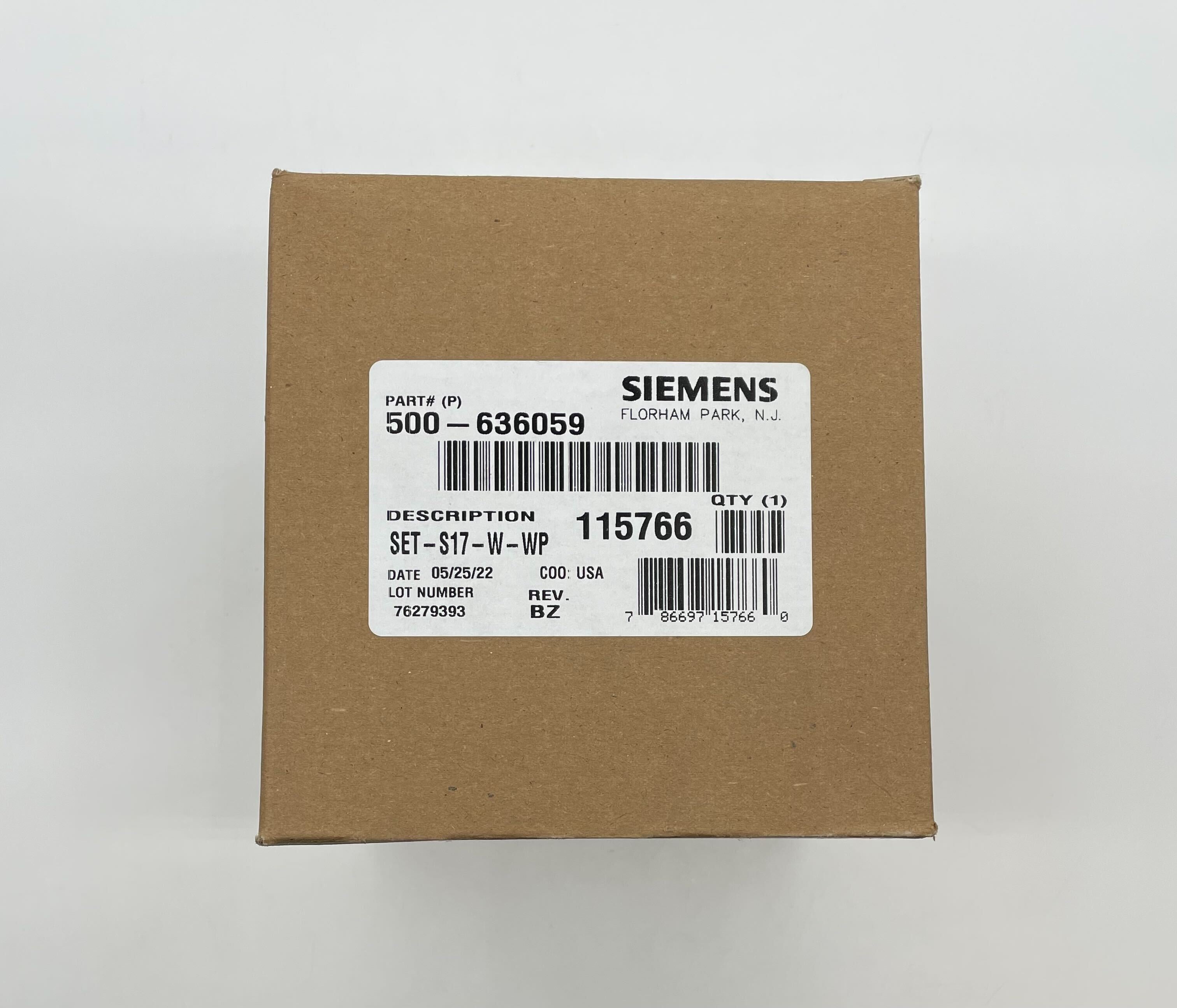 Siemens SET-S17-W-WP