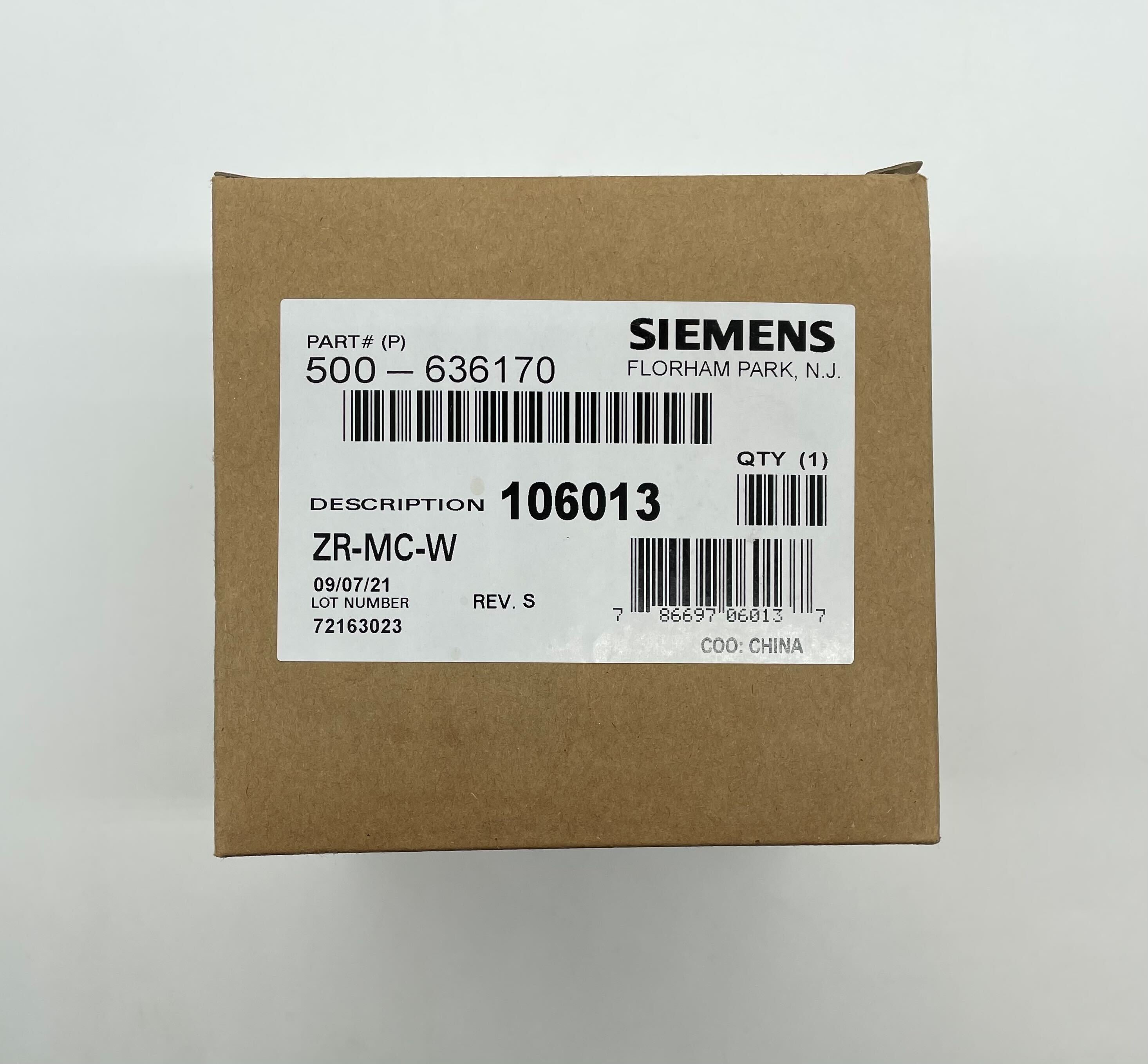 Siemens ZR-MC-W